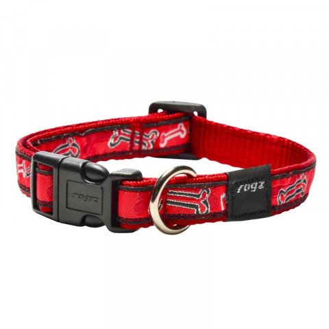 Ошейник для собак ROGZ Fancy Dress M-16мм 260-400 мм (Красный HB12CC)