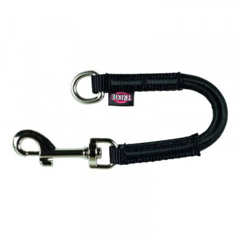 Амортизатор для поводка Trixie для собак S–M 24 см/ф9 мм черный