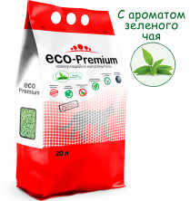 ECO Premium Зеленый чай наполнитель древесный - 20 л