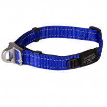 Rogz ошейник для собаки с магнитной пряжкой, 270-390 мм (обхват шеи), HBS16B, синий