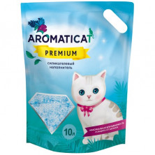 AromatiCat Premium силикагелевый гигиенический наполнитель для кошек - 10 л