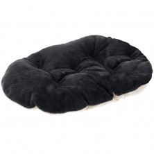 Ferplast Relax Soft подушка для кошек и мелких собак, черная размер 55/4, 55х36 см