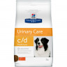 Hill's Prescription Diet c/d Urinary Care сухой диетический корм для собак для поддержания здоровья мочевыводящих путей с курицей - 12 кг
