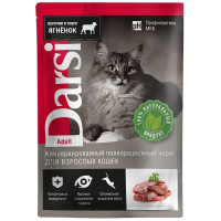 Darsi Adult влажный корм для взрослых кошек с ягненком 85 г