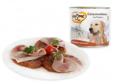 Мнямс консервы Сальтимбокка по-Римски (телятина с ветчиной) для собак - 600 г
