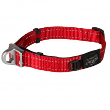 Rogz ошейник для собаки с магнитной пряжкой, 270-390 мм (обхват шеи), HBS16C, красный