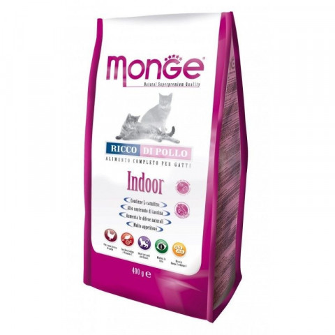 Monge Cat Indoor корм для домашних кошек 400 гр