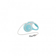 Flexi New Comfort cord XS поводок-рулетка для собак, светло-голубая 3 м, до 8 кг