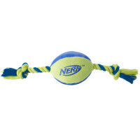 Игрушка для собак Nerf Мяч плюшевый с веревками - 37,5 см