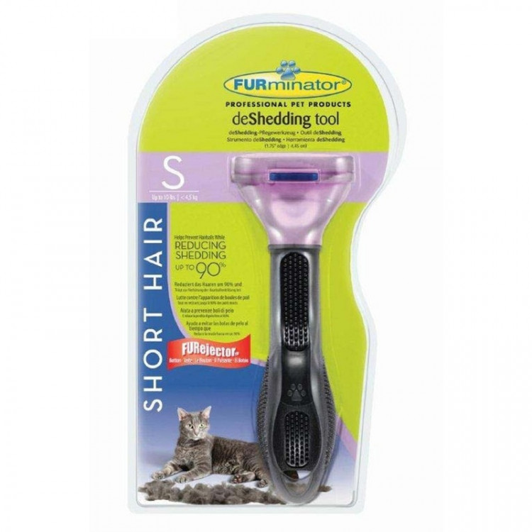 FURMINATOR SHORT HAIR SMALL CAT фурминатор для мелких кошек короткошерстных пород - 4 СМ