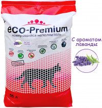 ECO Premium Лаванда наполнитель древесный - 55 л