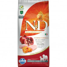 Farmina N&D Dog GF Pumpkin chicken & pomegranate adult medium & maxi - 12 кг