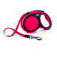 Поводок-рулетка Flexi New Comfort L длиной 5 м для собак до 60 кг лента красная 1 ш