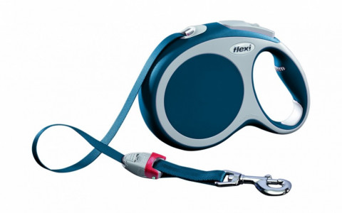 FLEXI рулетка VARIO S (до 15 кг) 5 м лента синяя