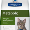 Hill's Prescription Diet Metabolic Weight Management сухой диетический корм для кошек для достижения и поддержания оптимального веса с курицей - 4 кг